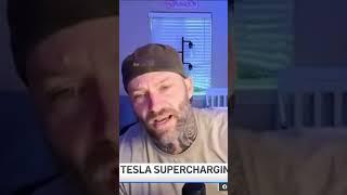 Tesla charging station cables stolen #shorts #tesla #elonmusk