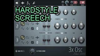 FL Studio 3xOsc - Raw Hardstyle Screech