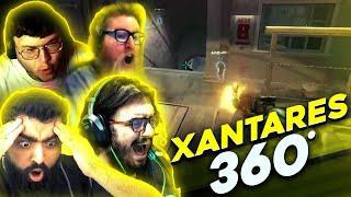 CASTERS REACT TO XANTARES INSANE 360 FLICK SHOTS!