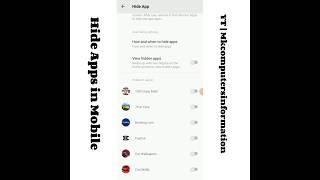 How To Hide Apps on Android 2023 (No Root) | How to hide apps and videos. #shorts