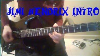 Jimi Hendrox Intro!!! Must Watch