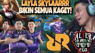 SKYLAR LAYLA ?! META LAYLA BERTEBARAN DIRANKED !! RRQ HOSHI VS ALTER EGO X - ESL SPS MATCH 1