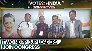 Lok Sabha election 2024 | Nagaland: Two NDPP, BJP Leaders, join Congress | WION