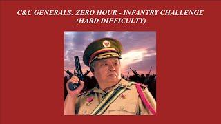 C&C Generals: Zero Hour - Infantry Challenge - Hard Difficulty
