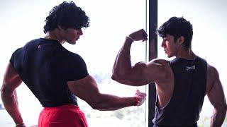 RAW ARMS WORKOUT with @SaketGokhaleVlogs