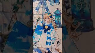 Blue fairy journal | journal ideas | Journaling asmr videos #journal