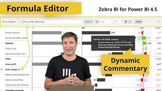 [UPDATE]  Zebra BI visuals for Power BI 4.5! Introducing Dynamic Commenting, Custom Formula & more