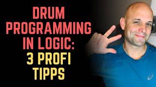 Drums programmieren in Logic Pro X (Tutorial Deutsch, Anfänger geeignet)