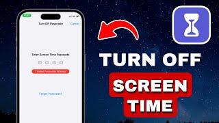 How to Turn OFF Screen Time Without Password - Turn Off Parental Controls (UPDATED METHOD)