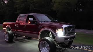 Lifted 6.4L Powerstroke on 24x14 American Forces