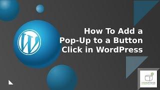 How to Add a Popup to a Button Click | WordPress