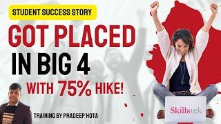 How She Got SAP FICO Job in a Big 4 with 75% Hike - Interview Guide l Training By Pradeep Hota