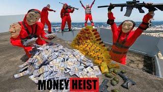 PARKOUR VS MONEY HEIST: Police raided, destroyed the den and arrested the bad guys | Epic POV