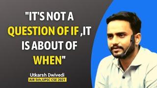 “Don’t be too HARSH on yourselves, take break” | Surrounding | Utkarsh Dwivedi | AIR 5th