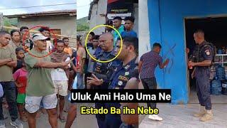 Maun Ne Atu Baku Polisia Tamba Governo Hasai Sira Husi Area Protejida Tasi Tolu Dili Timor Leste