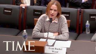 Actor Evan Rachel Wood Details Her Rape And Torture In Testimony To Congress | TIME