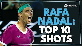 Rafael Nadal's Top 10 Career ATP Shots!