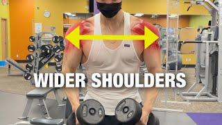 Want WIDER Shoulders? DO THIS‼️