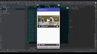 Play Audio Video from Url use WebView with String HTML Android Studio