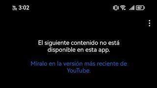 YouTube vanced. ( SOLUCIÓN DE ERROR AL REPRODUCIR VIDEO)