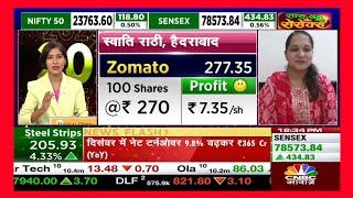 Zomato share lastest news today || क्या है zomato का अगला टारगेट ||