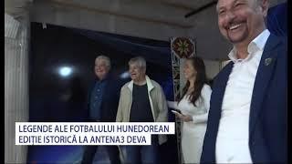 Ediție istorică, Ora Exactă, la Antena3 Deva. Legende ale fotbalului hunedorean în dialog