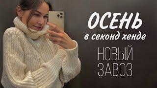 ПЕРВЫЙ ОСЕННИЙ ЗАВОЗ  в секонд хенд | влог из примерочной магазина МОДНЫЙ ГОРОД