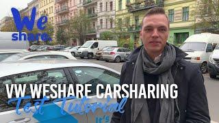 VW WeShare Test / Tutorial - Wie gut ist das eGolf CarSharing in Berlin?