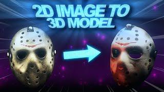 Make 3D models with Ai | 2D images to 3D model