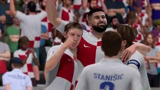 EA SPORTS FC 24 Croatia vs. Serbia Euro 2024 BEST GOALS #Fifa #FC24