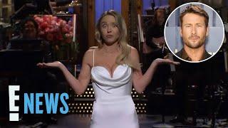 Sydney Sweeney HILARIOUSLY Shuts Down Glen Powell Affair Rumors in SNL Monologue | E! News