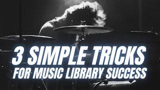 3 SIMPLE Tips For SYNC MUSIC Licensing - Write BETTER Tracks For Music Libraries