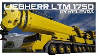 [SPACE ENGINEERS] LIEBHERR LTM 1750 EPIC Super Crane Setting Up