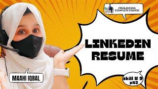 Increase Your Revenue with|| How to Make linkedin resume||@groomyourlife