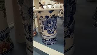 Veldheer's - Delft pottery factory - Holland Michigan.  A look at the pouring room and gift shop