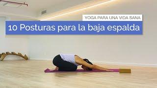 10 Posturas de Yoga para la espalda baja