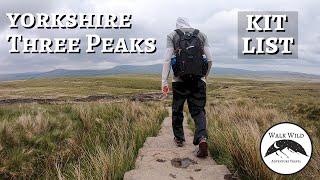 Yorkshire Three Peaks Challenge | Kit List