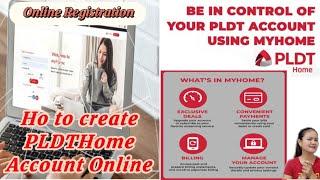 How to create PLDTHome Account