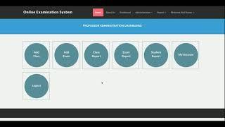 Online Examination System | PHP and MySQL Project Source Code | PHP MySQL CRUD Project