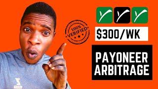 How to make money online with arbitrage - Payoneer arbitrage business $$