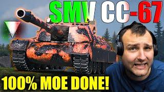 I Achieved 100% MoE on SMV CC-67 in World of Tanks!