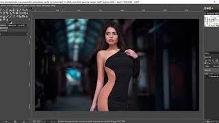 How to change the color of a dress on ( GIMP )