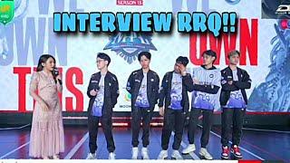 INTERVIEW RRQ HOSHI!! DI MPLS15