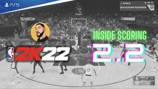 NBA 2K22 - 12Min HOF Sim Sliders - For MYNBA - INSIDE SCORING