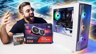 The BEST $650 Budget Gaming Desktop 2023?! | Ryzen 5 4600G + RX 6650xt Benchmarks