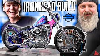 Building a 1975 Harley-Davidson Ironhead Sportster for Autism!