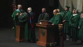 The Inauguration of Dr. John Jasinski