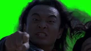 Shang Tsung "your brother's soul is mine" Mortal Kombat (1995) green screen