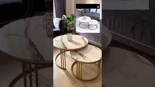 Stylish Center Table | Modern Home Decor Ideas | Home Virsa #centertable #luxuryliving