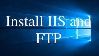 How to Install FTP and IIS in Windows Server 2019.